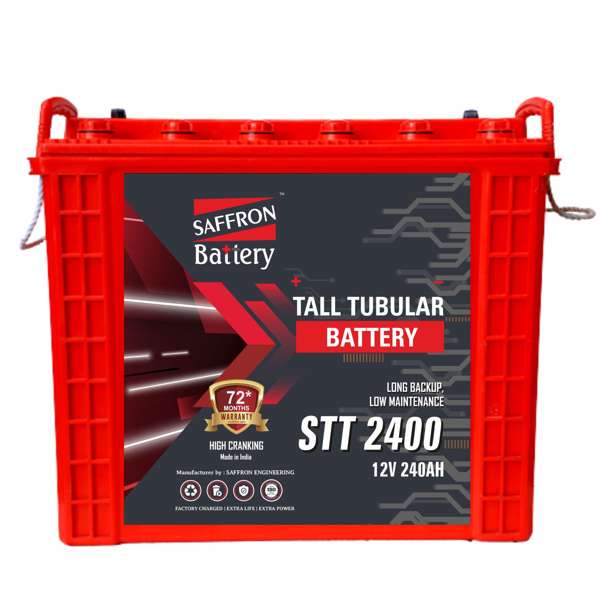 Saffron Inverter Battery STT2400 Saffron Engineering